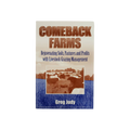 USA Grazing Systems Comeback Farms book cover by Greg Judy featuring a herd of cattle grazing in a pasture