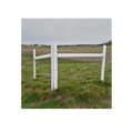 USA Grazing Systems Timeless Classic H Corner assembly installed in a field for permanent high-tensile wire fencing.