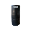 USA Grazing Systems Cobett Model SB black cylindrical livestock waterer standing on a concrete outdoor surface