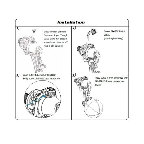 Jobe Frost Pro Accessory (fits Topaz Valves)