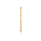 USA Grazing Systems yellow O'Brien's Tredaline electric fence post with H-profile design and multiple wire positions.