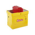 USA Grazing Systems Ritchie Omni 3 insulated automatic livestock waterer in bright yellow with a red cover