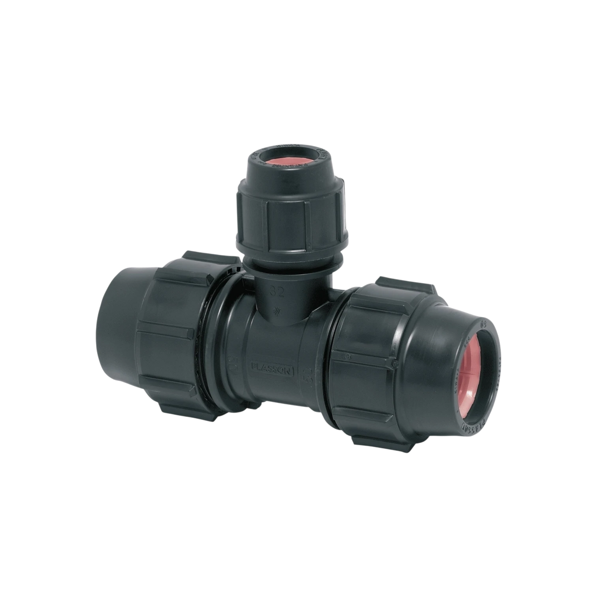 Plasson Reducing Tee  IPS-OD (ASTM D3035)