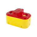 USA Grazing Systems Ritchie Thrifty King CT2-2000 energy-free insulated livestock waterer in yellow and red