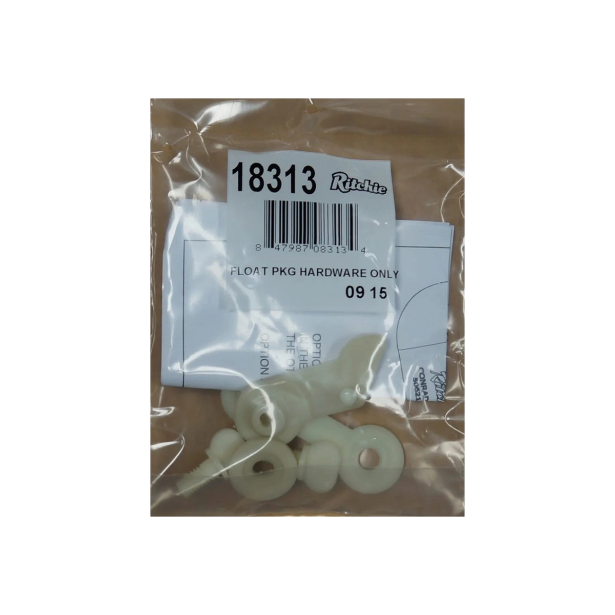 USA Grazing Systems Ritchie 3/4 inch series float hardware kit for automatic livestock waterers in plastic packaging