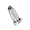 USA Grazing Systems Advantage Creep Gate Assist Kit with black elastic bands for easy one-person gate lifting.