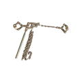 USA Grazing Systems Fencer's Choice heavy-duty steel chain grab tool for tensioning and gripping high-tensile wire.