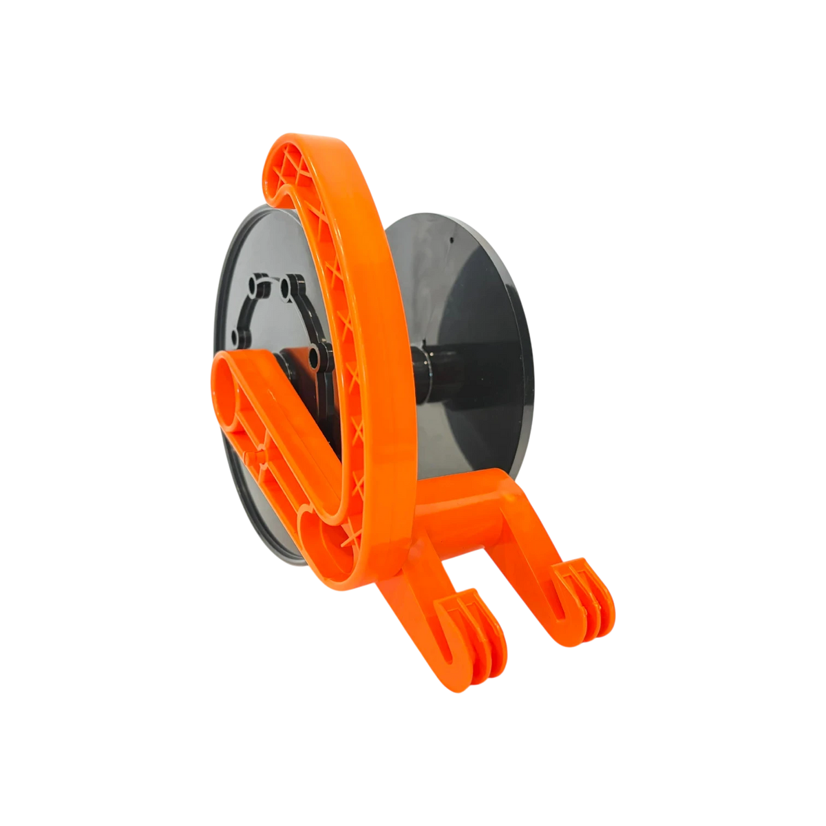 USA Grazing Systems Gallagher Mini Reel 1:1 featuring a bright orange frame and black spool for portable fencing