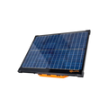 USA Grazing Systems Gallagher S400 solar electric fence energizer with integrated panel for remote livestock pastures