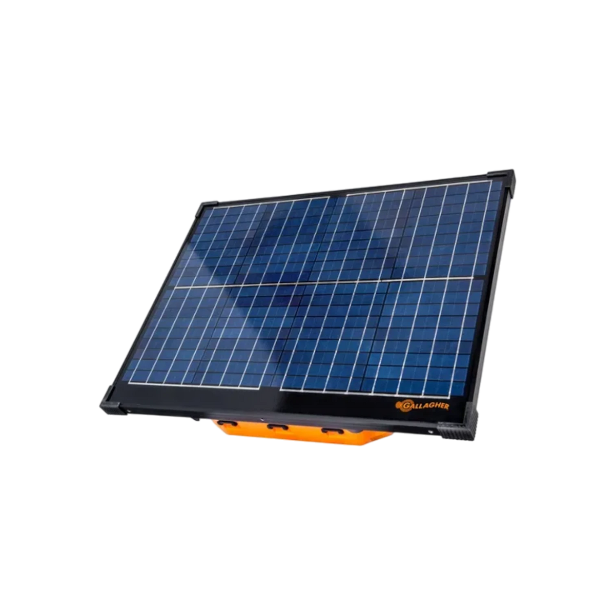 USA Grazing Systems Gallagher S400 solar electric fence energizer with integrated panel for remote livestock pastures