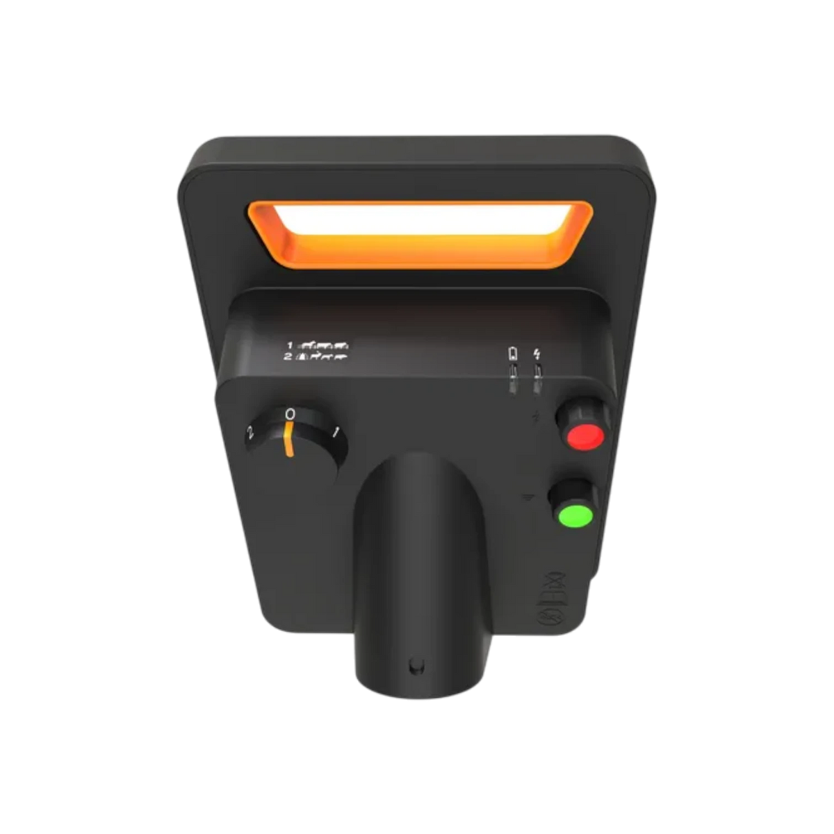 USA Grazing Systems Gallagher S80 Li solar fence energizer with black housing, orange handle, and control dials.