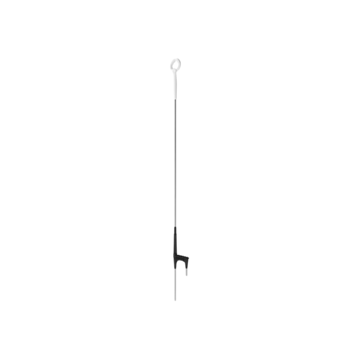 USA Grazing Systems Gallagher 33.5-inch heavy-duty white ring top electric fence post for hard ground