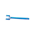 USA Grazing Systems blue zinc-plated steel handle for tightening inline fence wire strainers with tension scale.