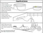 USA Grazing Systems diagram showing Jobe Detach Seal Connector applications for livestock water troughs and tanks