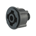 USA Grazing Systems Jobe Detach Seal Connector CNV20 for livestock watering valves in black plastic