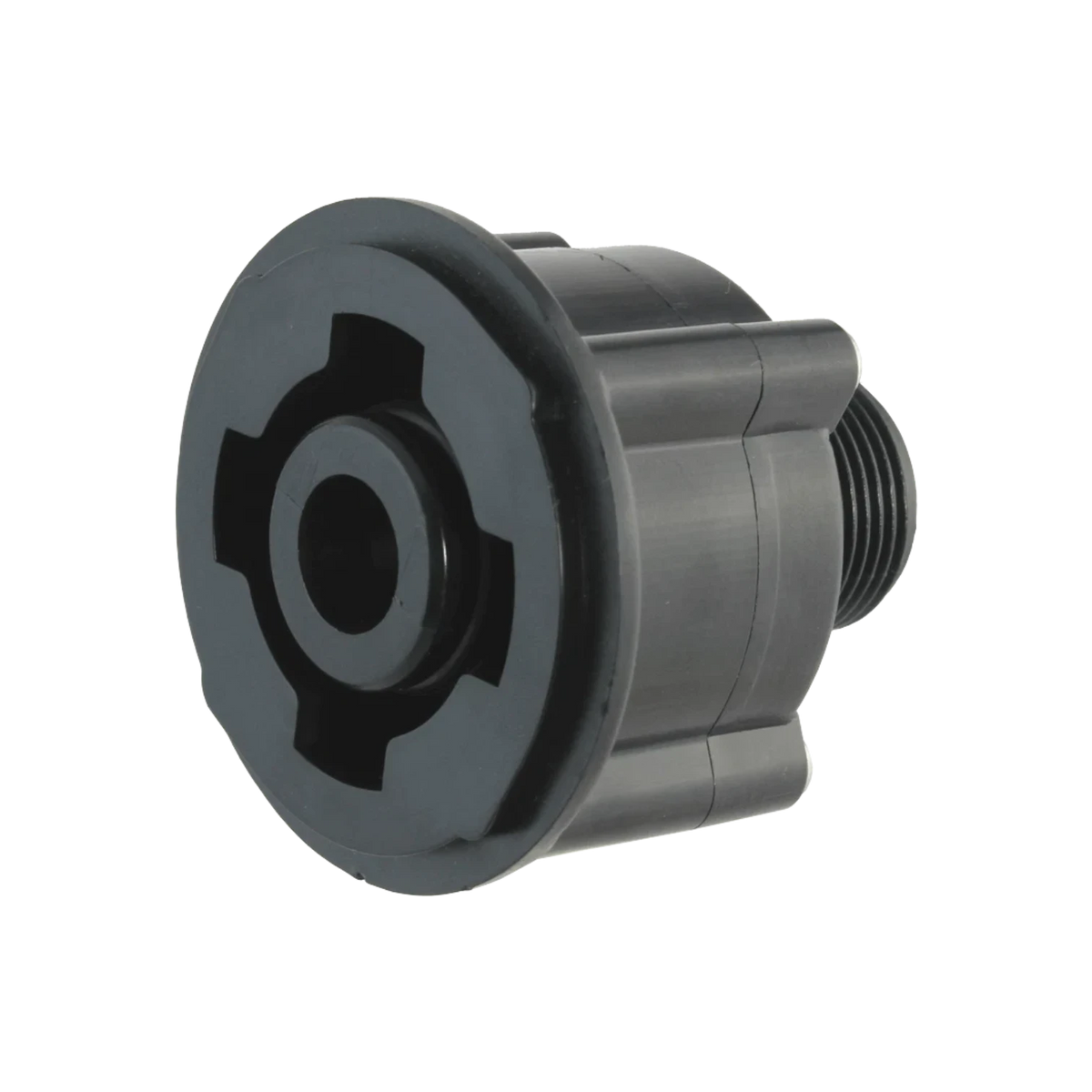 USA Grazing Systems Jobe Detach Seal Connector CNV20 for livestock watering valves in black plastic