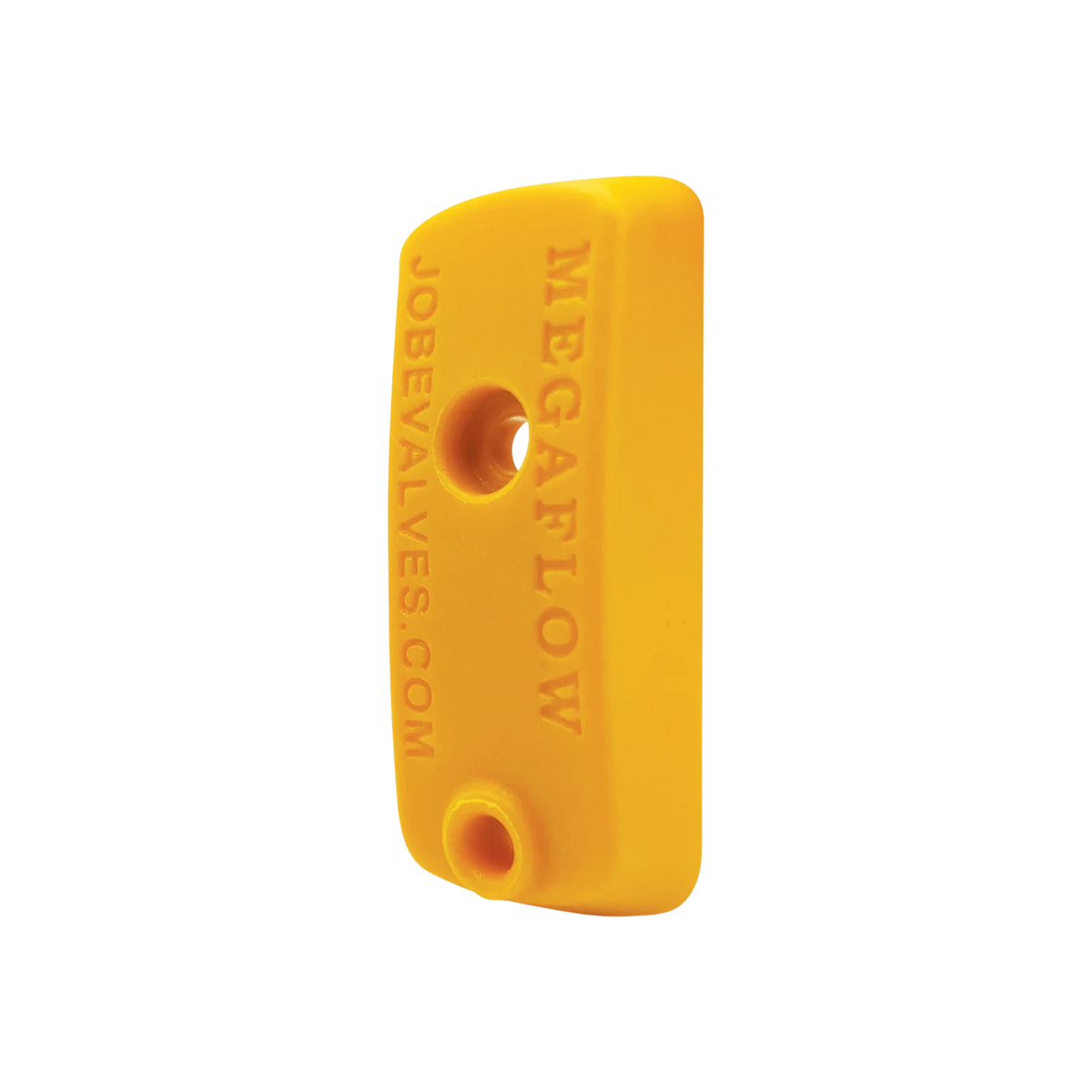 USA Grazing Systems Jobe Megaflow yellow plastic actuator tab replacement valve component with mounting holes