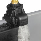 USA Grazing Systems Jobe Tranz Former high-flow diaphragm valve converting a float valve to fill a livestock tank.