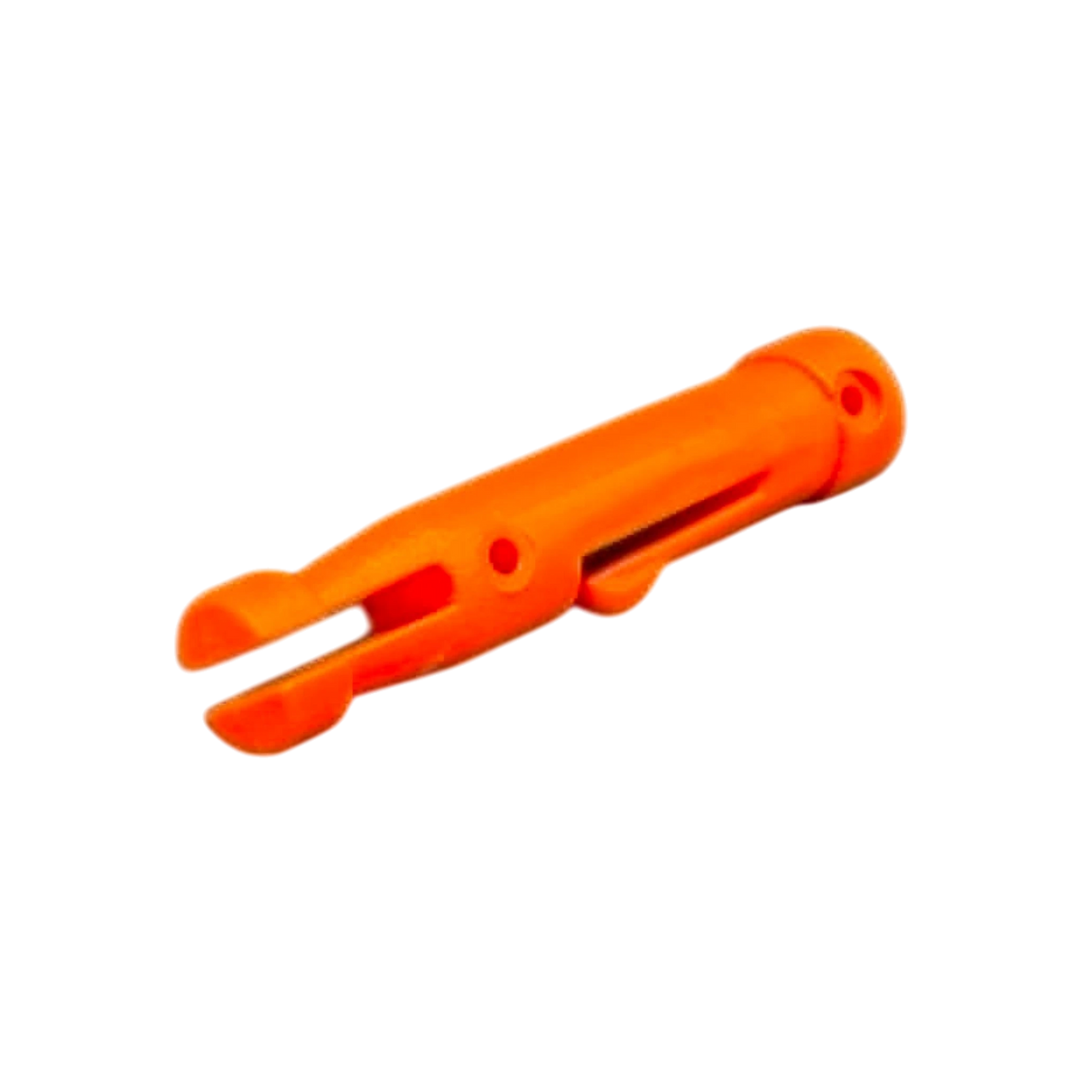 USA Grazing Systems Gallagher Mini Reel replacement orange plastic lock pin for portable electric fencing.