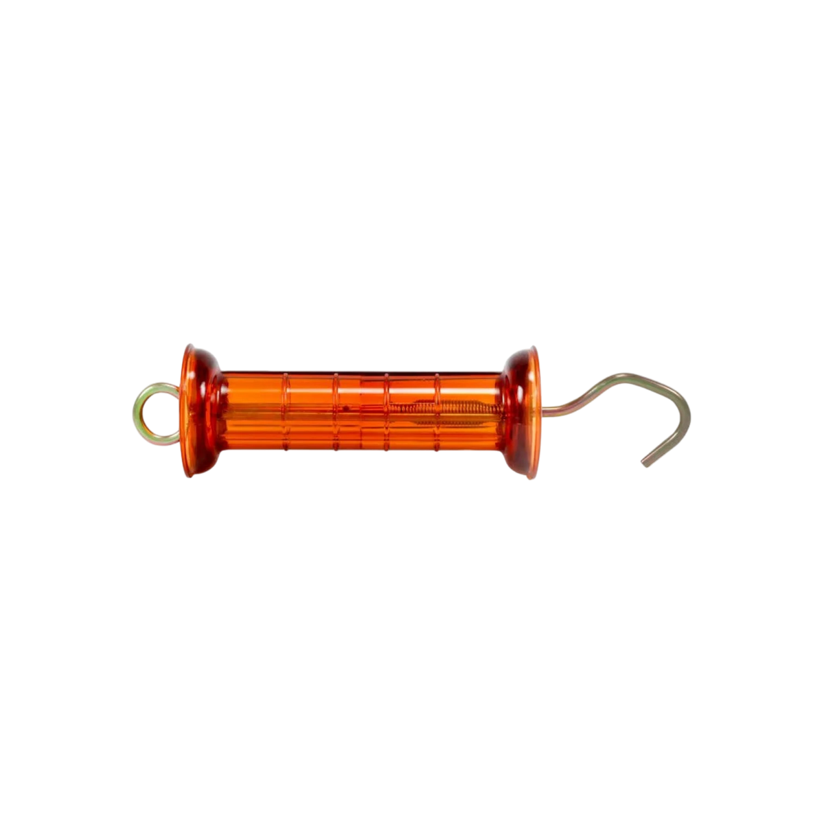 USA Grazing Systems orange polycarbonate electric fence gate handle with internal expansion spring
