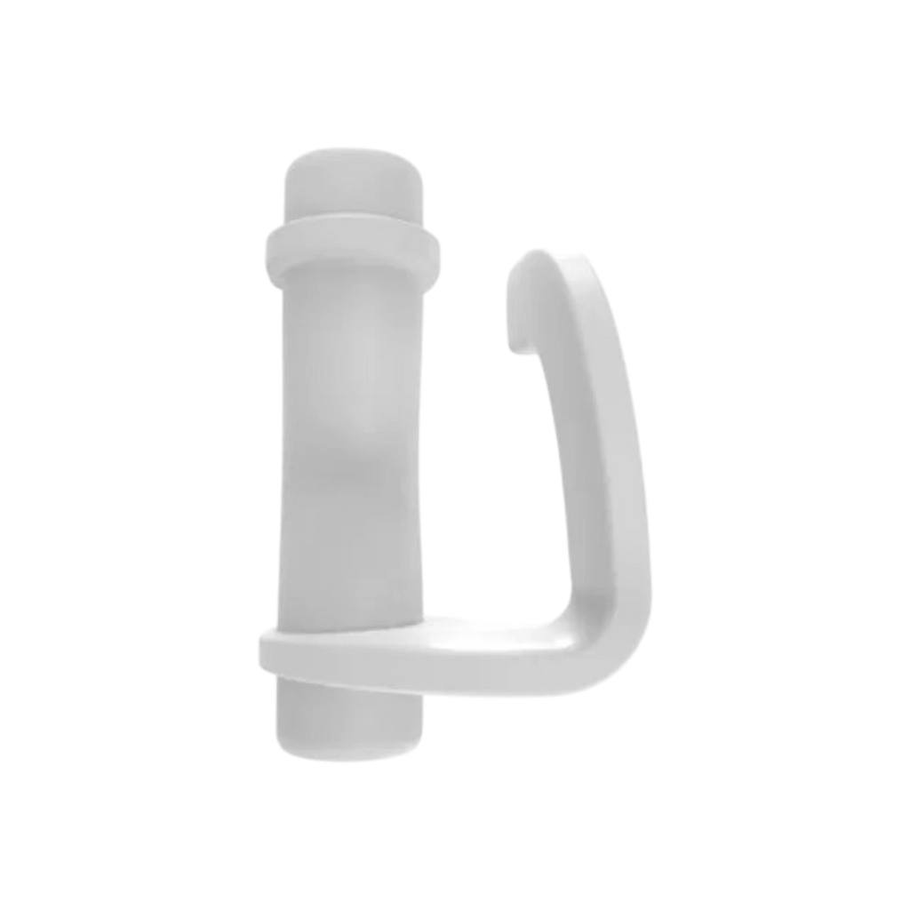 USA Grazing Systems Gallagher multi-wire ring top post insulator made of durable white glass-filled nylon.