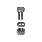 USA Grazing Systems stainless steel split bolt line tap for high-tensile electric fence wire connections.