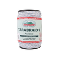 USA Grazing Systems Tarabraid 9 stainless steel electric fence polybraid roll with blue tracer for high visibility.