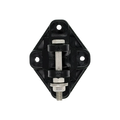 USA Grazing Systems Taragate heavy duty black anchor with stainless steel hardware for electric fencing systems