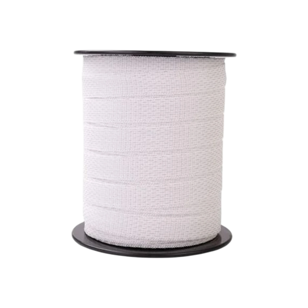 USA Grazing Systems Taragate Taratape Mega Gate Tape roll with 10 stainless steel conductive strands for electric fences