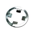 USA Grazing Systems Taragate geared reel retainer clip made of durable silver metal for secure reel component holding