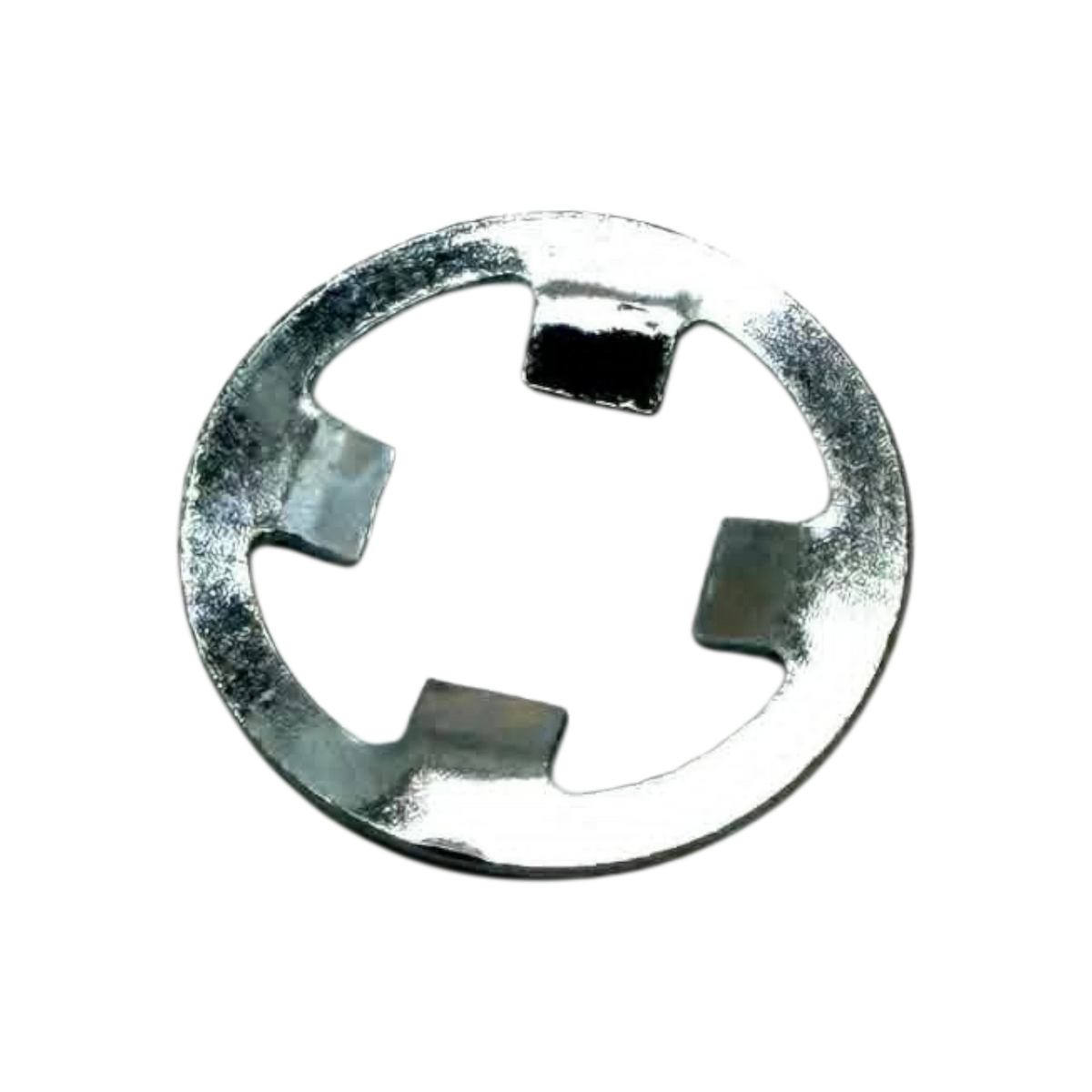 USA Grazing Systems Taragate geared reel retainer clip made of durable silver metal for secure reel component holding