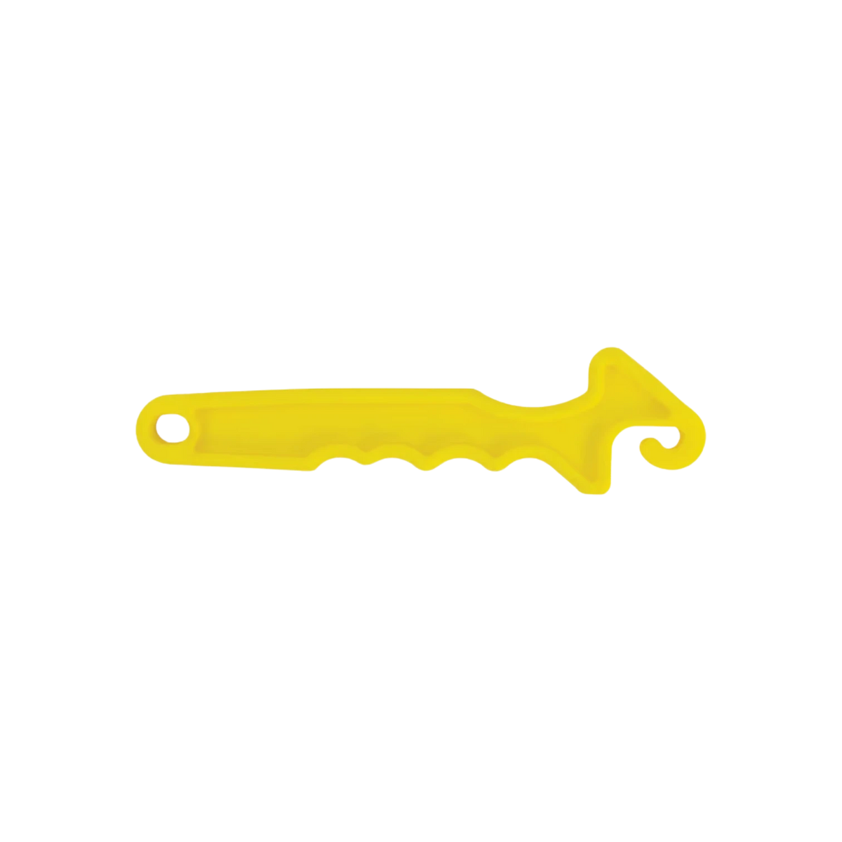 USA Grazing Systems Fencer's Choice yellow non-conductive gate handle for electric fence systems